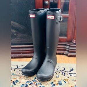 Women’s Original Tall Rain Boots (Black) - Hunter